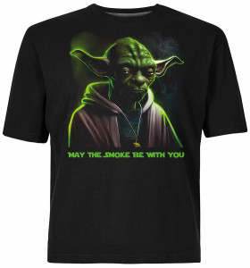 Tričko Snoop Yoda - May The Smoke Be With You