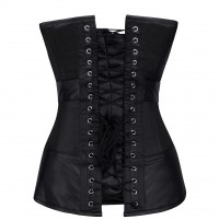 Czarny gothic gorset Cynthia