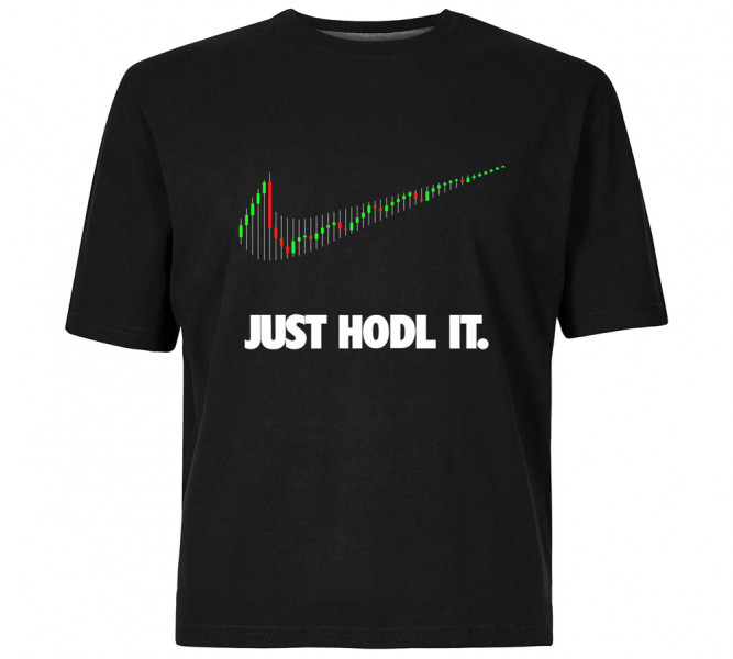 Koszulka Bitcoin Just Hodl It