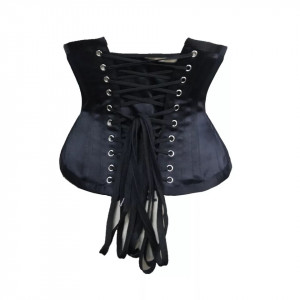 Underbust stahovací gothic korzet s brokátem Adele 